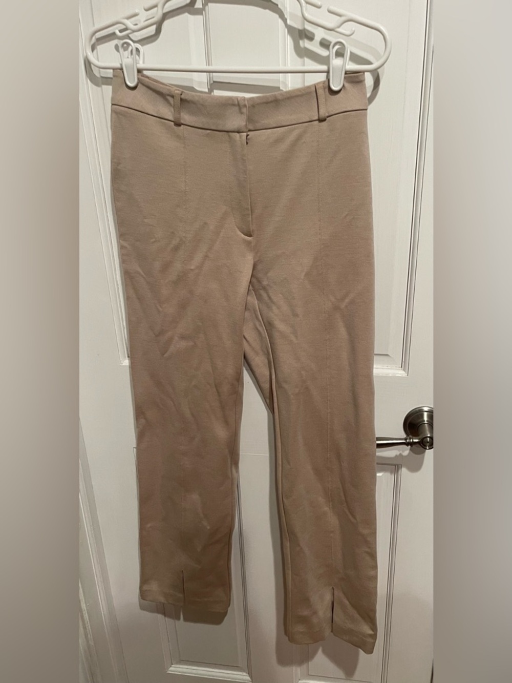 J. McLaughlin Taupe Straight-Leg Dress Pants 4
